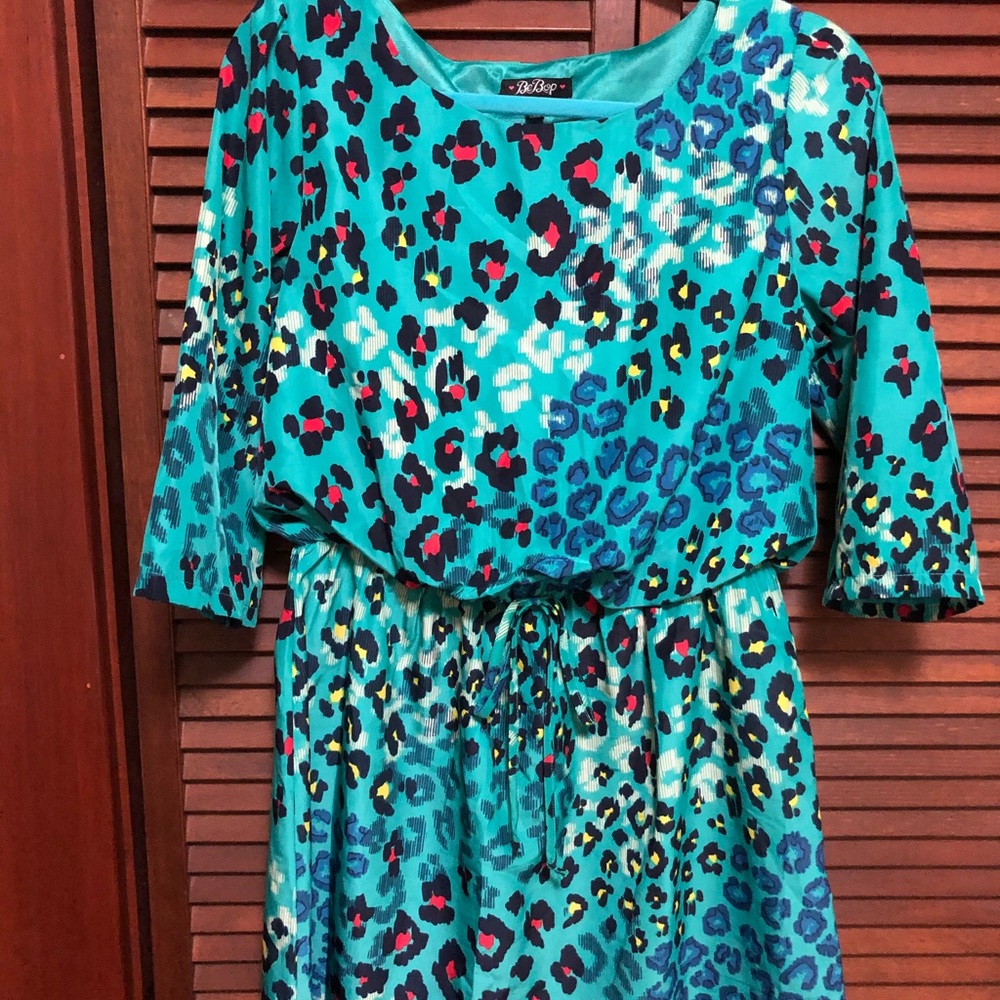Multicolor Animal-print Dress